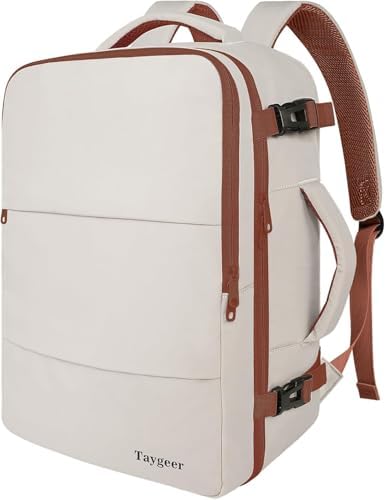 Taygeer Ryanair Handgepäck 40x30x20, Handgepäck Rucksack Ryanair Rucksack | Reiserucksack Herren Damen 24L, Handgepäck Rucksack Flugzeug mit 15,6 Zoll, Business, Uni, Reisen, leich