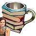 Tewzafiya Taza de libro decorada Imagen de Tewzafiya Taza de libro decorada
