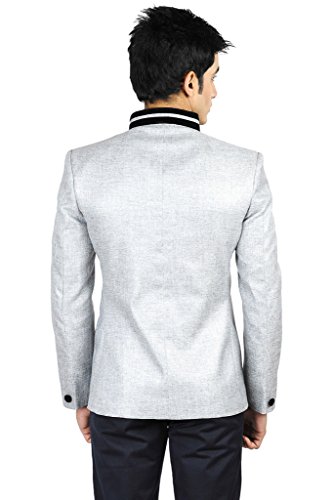 Image of WINTAGE Men's Rayon Bandhgala Festive Nehru Mandarin Blazer - Available in 11 Colors