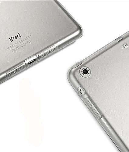 Jaorty iPad Mini 1/2/3 Case, Crystal Clear Soft TPU Gel Case with Shock Absorption for Apple iPad Mini 1/2 / 3 7.9" (NOT for iPad Mini 4)(Soft Clear)