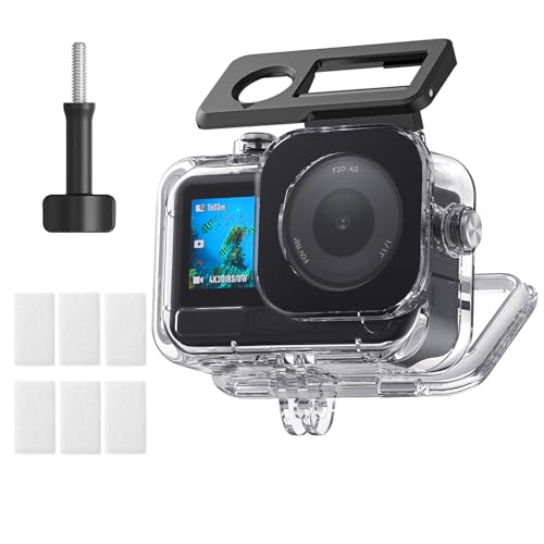 Wodoodporna obudowa 60 m do DJI Osmo Action 6, obudowa podwodna do głębokiego nurkowania, snorkelingu z szybkozłączką, śruba, ochrona przed zaparowaniem, akcesoria Action 6
