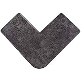 Flauschiger Hochflor-Badteppich aus Mikrofaser