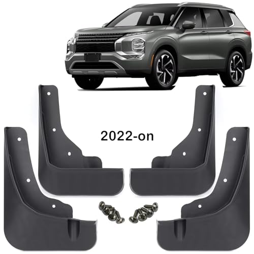 Guardabarros moldeados Outlander PHEV: adiós a las salpicaduras de barro 2