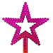 LVVXIXI 1PCS Star Wand, Pentagram Plastic Magic Wand, Role Play Costume Accessories, Halloween Show Props for Girls Princess, Elf, Witch