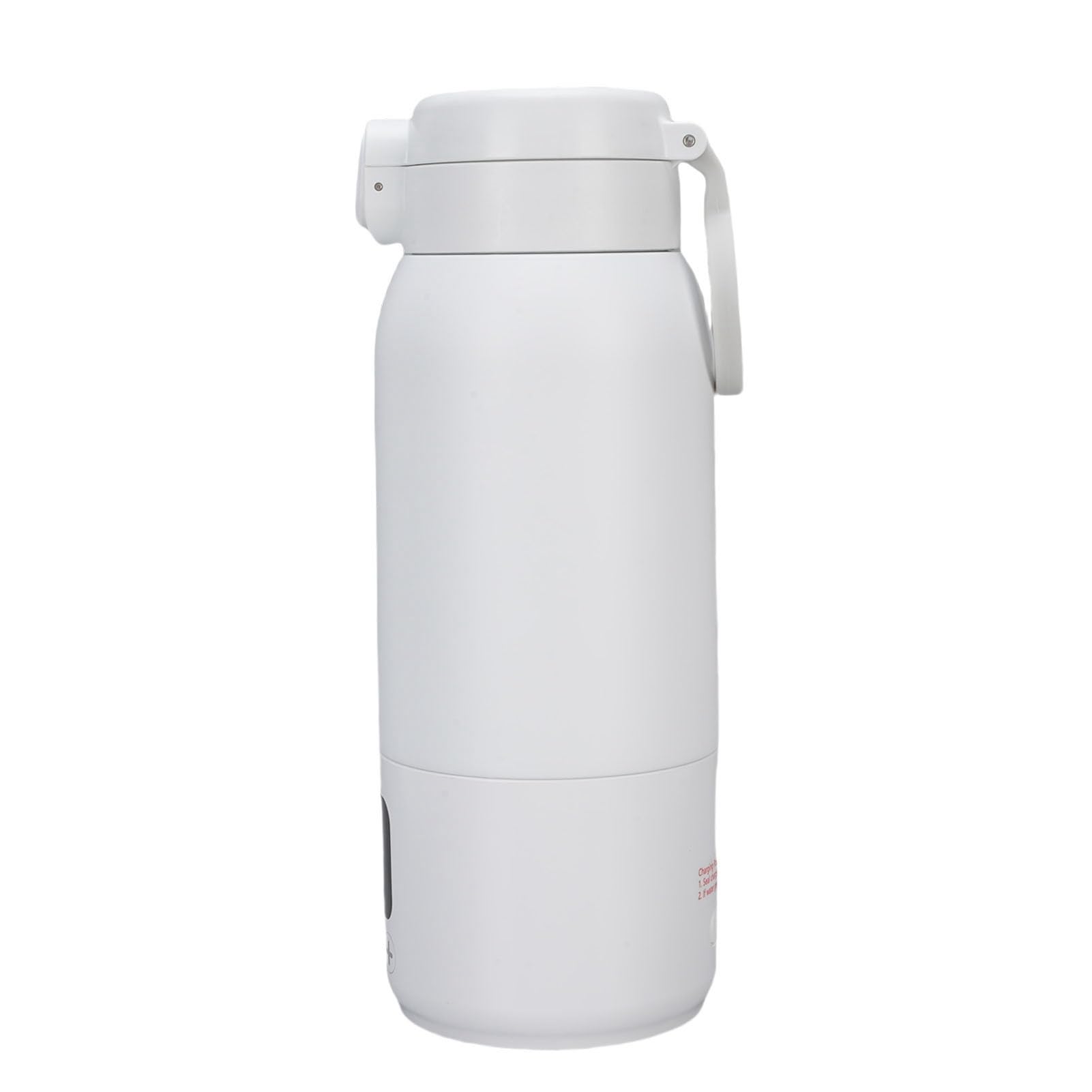 Jeffergarden Scaldabiberon Portatile, Scaldalatte in Acciaio Inossidabile 316 500ml con Controllo della Temperatura di Riscaldamento a 360° IPX6 Impermeabile USB Ricaricabile per l'allattamento Al