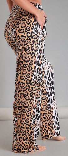 Image of X-Image Women Comfy Casual Pajama Pants with Pockets & Drawstring