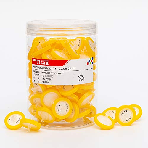 Image of Syringe Filters Nylon Membrane 25mm Diameter 0.22μm Pore Size Box of 100