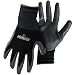Boss Gloves 8442L  JobMaster Nylon Gloves with Nitrile Palm, Large -  Black