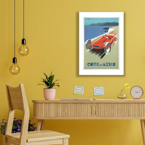 Affiche Côte d'Azur poster de voyage grand format XL mat - 2