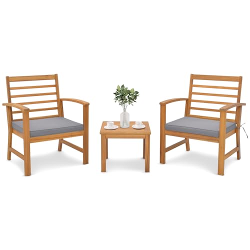 Tangkula 3-Piece Outdoor Furniture Set