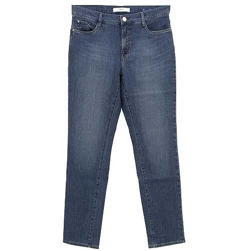 BRAX Damen MARY Blue Planet Slim Jeans,,per pack Blau (USED REGULAR BLUE...
