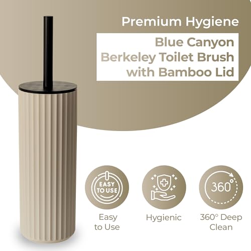 Image of Blue Canyon Berkeley Toilet Brushes (Almond, Large)