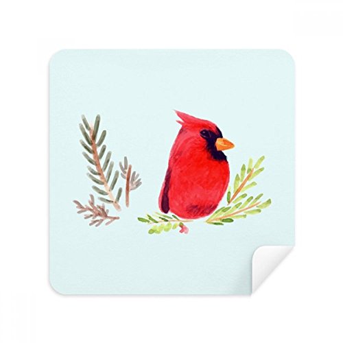 Oiseau magpie essuie-écran téléphone tissu daim nettoyage lunettes de vue