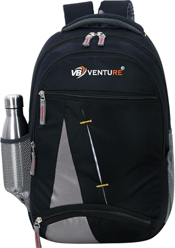 VB VENTURE 35 L Laptop Backpack unisex fits upto 17 Inches laptop/college/school bag (Black) (B0CY8FD143) Amazon Price History, Amazon Price Tracker