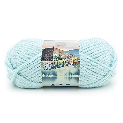 Lion Brand Yarn Hometown Yarn Super-Bulky Yarn for Knitting Crocheting and Crafting 1 Pack Louisville Julep