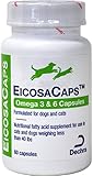 Dechra EicosaCaps Omega 3 & 6 C Capsules for Dogs Up To 40lbs 60 Caps