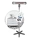 Babyruf BR 80 Wickeltisch Heizstrahler | 2 Heizstufen 400/800 Watt | Wandmontage oder Standgerät | Baby Heizstrahler mit Sicherheitsgeflecht | Wärmestrahler | Schwenkbar & Höhenverstellbar | grau