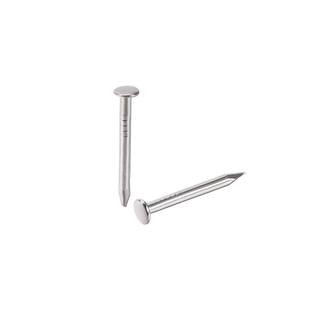 Clavos de ferretería, clavos de acero para ladrillos, 1000 clavos pequeños de 1,2 mm x 10 for decoración bricolaje, cuadros, cajas madera, accesorios for el hogar