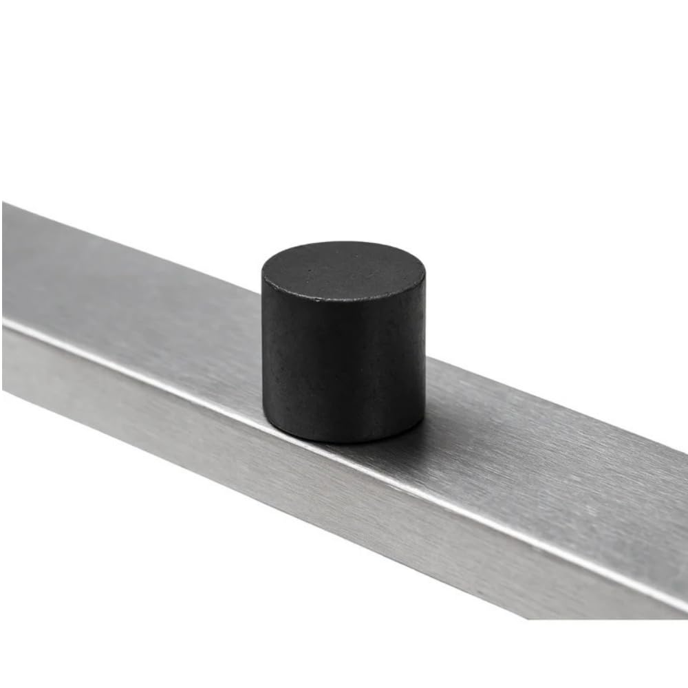 STRONG MAGNETS Ferrit- Scheibenmagnet - Extra stark - 10 mm Ø - 10 mm Höhe - 500 Stück - Industrielle Anwendung, Werkstatt oder Büro