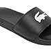 Lacoste Men's Serve Slide 0.0, Red & White Croc, 7