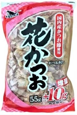 YAMAHIDE Katsuobushi (Bonito Flakes) 55G - For making dashi stocks and as toppings for Japanese dishes