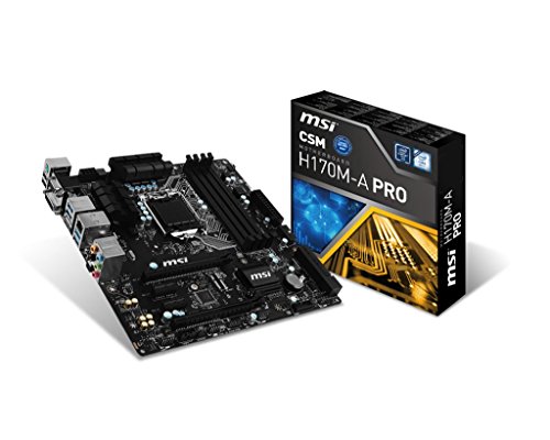 Preisvergleich Produktbild MSI CSM-H170M-A PRO Motherboard, 7972-016R