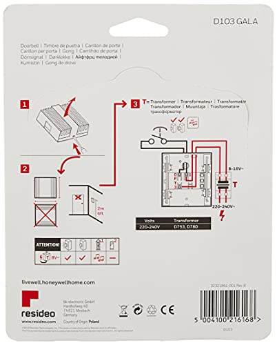 Honeywell D103 Mechanischer Gong Gala