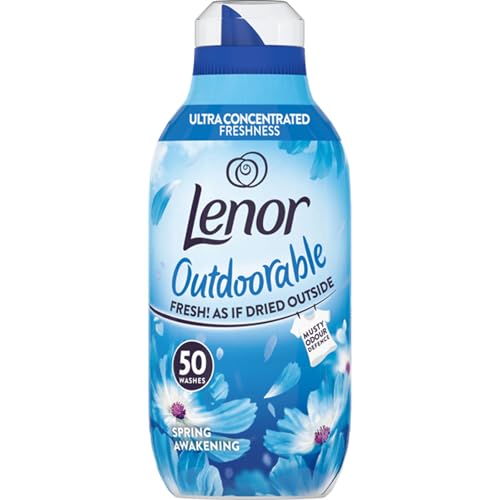 Lenor Outdoorable Fabric Conditioner Spring Awakening 50 Washes 700ml Long