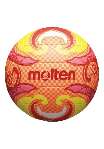 Molten Beachvolleyball, orange/gelb/pink, 5, V5B1502-O – Ansicht 4