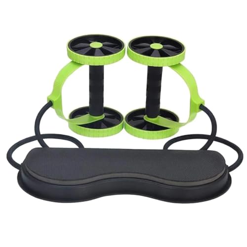 Aparelho Portátil de Ginástica Kit De Treino Com Rodas Abdominais...