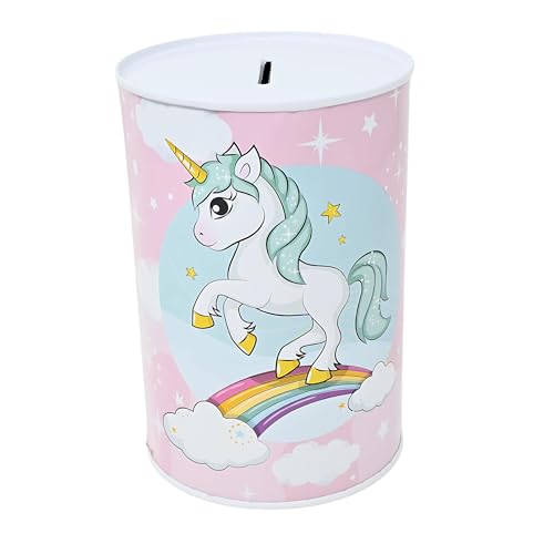 Damaloo Einhorn Spardose - XXL Sparbüchse, Sparbox, Sparschwein - Unicorn...