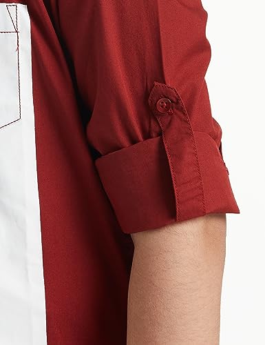 Image of Amazon Brand - Symbol Boys Cotton Solid Regular Fit Shirt