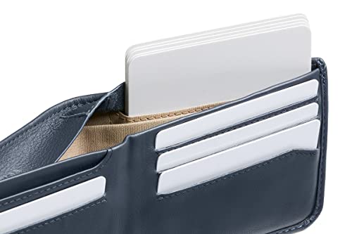Bellroy Hide & Seek, Slim Leather Wallet, Rfid Editions Available (Max. 12 Cards And Cash) - Basalt #TOP6