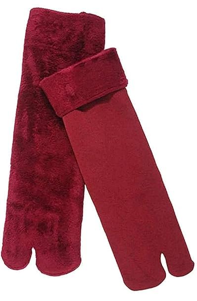 Image of DIGITAL SHOPEE Women's Thermal Socks, 6 Pairs, Winter Velvet Lined Thick Slipper Socks, Multi-Color Pack