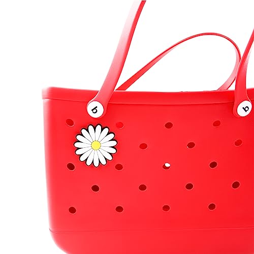 Flower Charms Compatible with Bogg Bags, Large Size Bag Insert Accessories, Personalize Your Tote with Decorative Daisy2