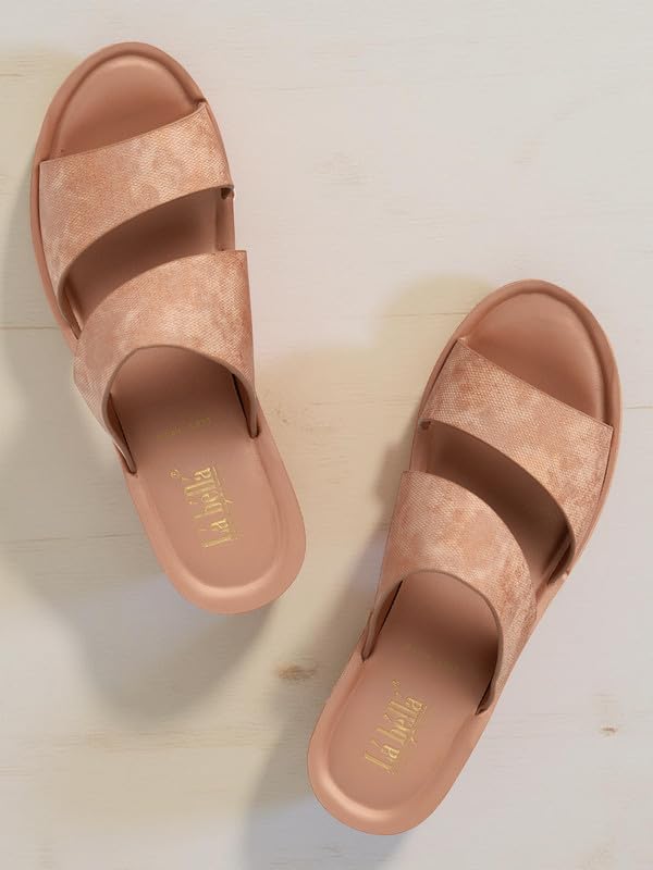 Image of La bella Women's Slip-On Slipper CORAL (LX55 CORAL)