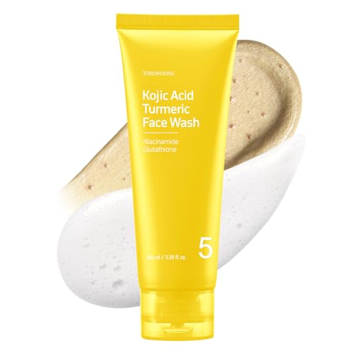TOSOWOONG Kojic Acid Turmeric Face Wash