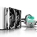 immagine 4DEEP COOL Captain 240X Raffreddamento a Liquido Bianco RGB per CPU, Sistema Anti-Leak, Controller Via Cavo o Controllo della Scheda Madre con Testina RGB 4pin-12V, 3 Anni di Garanzia