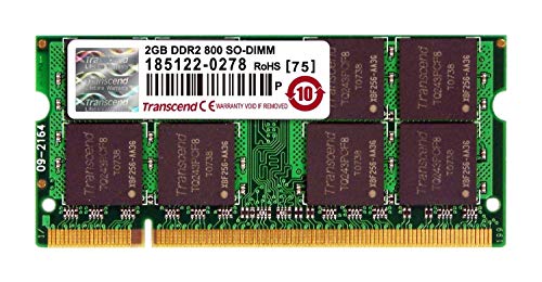 Transcend JETRAM 128x8 DDR2 800Mhz SoDimm Memory Module