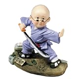DEPICE Figur Kung-Fu mit Schwert Deko Souvenir Geschenk
