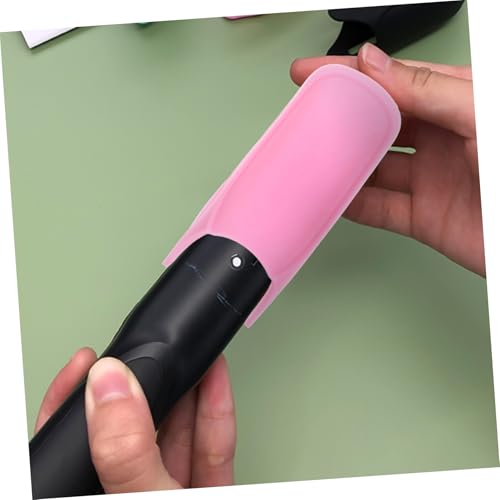 3 piezas funda protectora de silicona para planchas de cabello y rizadores, funda removible y lavable compatible con herramientas de peinado de cabello miniatura 2