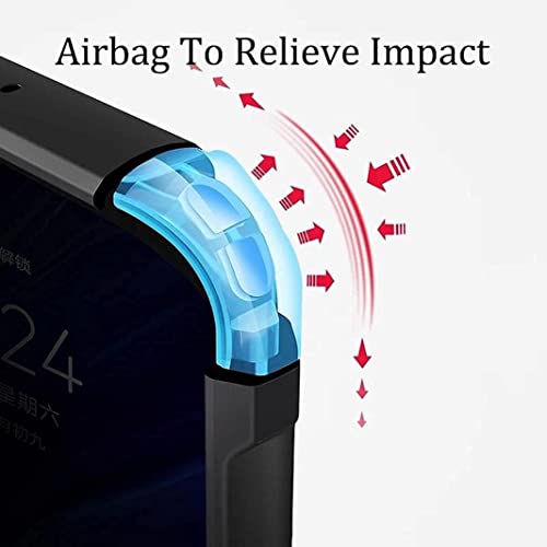 Image of Dashmesh Shopping Shockproof Crystal Clear Back Cover Case for Apple iPhone XR | 360 Degree Protection | Protective Design | Transparent Back Cover Case (Black Bumper)