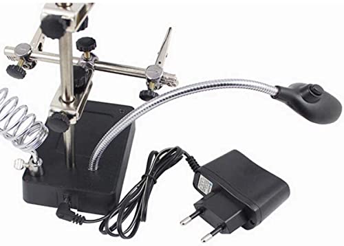 Lampe de table loupe pour réparation électronique et soudure précise