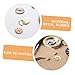 OHPHCALL DIY Clock Parts Kit Complete Set Metal Nuts Washers Assembly Tools for Wall Table Clocks