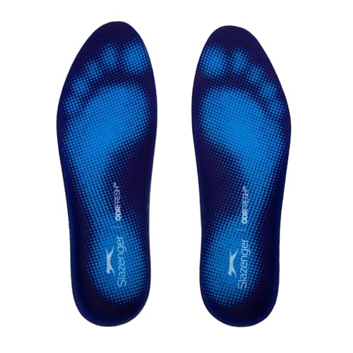 Image of Slazenger Mens Comfort Gel Insoles Blue 7-8 Years