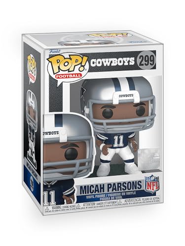 Epic Collectibles Pop Football: Cowboys - Micah Parsons in Navy Blue Vinyl Figure Included with Box Protector Compatible for Funko