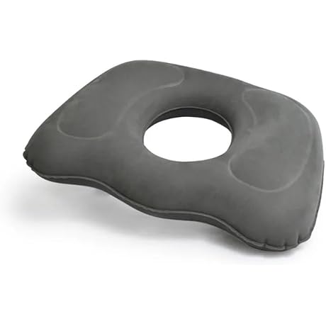 Multi-Functional Inflatable Seat Cushion for Treating Acne Designed for Buttocks, Tailbone Pain...