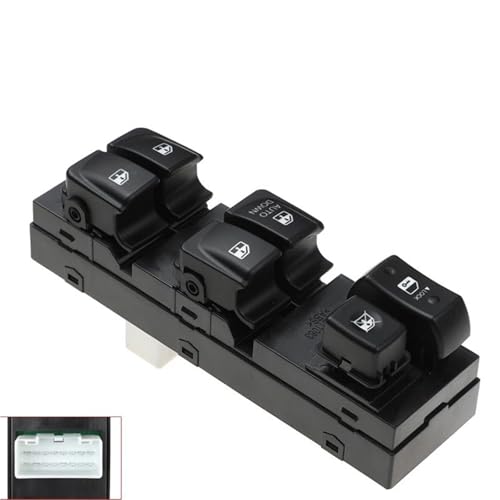 Bouton de Commande Interrupteur Lève-Vitre Hyundai Elantra HD Bloqué Remplacement 2007-2010