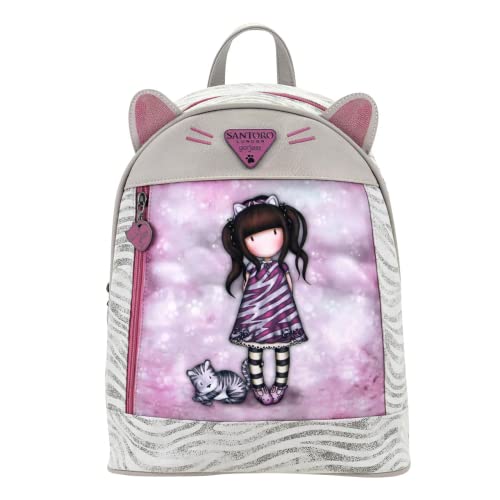 Safta Articulo, Mini Mochila Gorjuss Ruby Wild Unisex niños, Multicolor, M