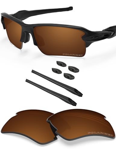 Image of BLAZERBUCK Anti Salt Replacement Lenses & Sock Kit for Oakley Flak 2.0 XL OO9188 Sunglasses